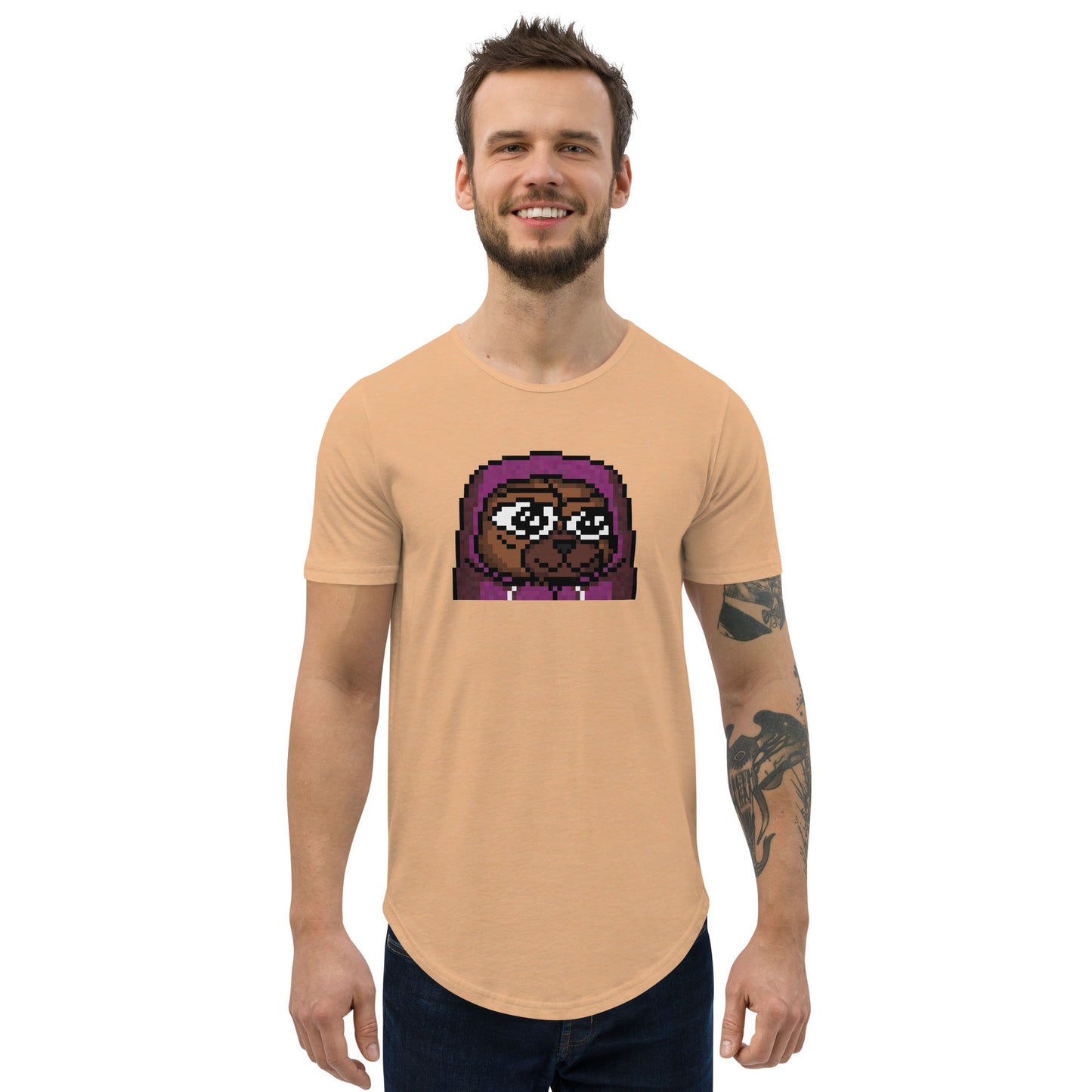 SMOWL Grrr Curved hem T-shirt